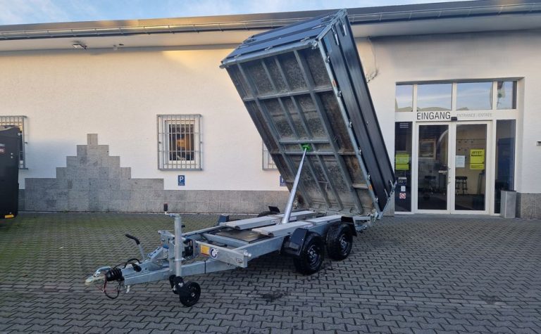 COBALT+ 335x180x40cm black +40cm hohe Aluwände Elektro Rampen Stützen Parabelfederung 3500kg