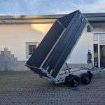 COBALT+ 335x180x40cm black +40cm hohe Aluwände Elektro Rampen Stützen Parabelfederung 3500kg