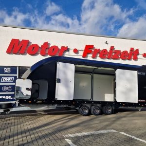 BJT Race Transporter 7 397-6023-35-3-10-B 600x228x189cm black ASR Kamera Alufelgen Tridem 3500