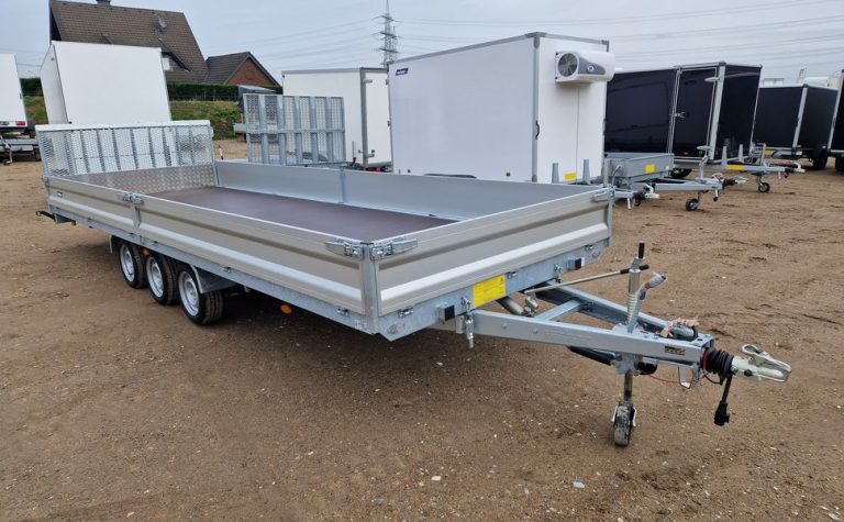 Variant Maschinentransporter 3563 UX Maxi Load 620x210x30cm LED Tridem Parabelfeder 3500kg