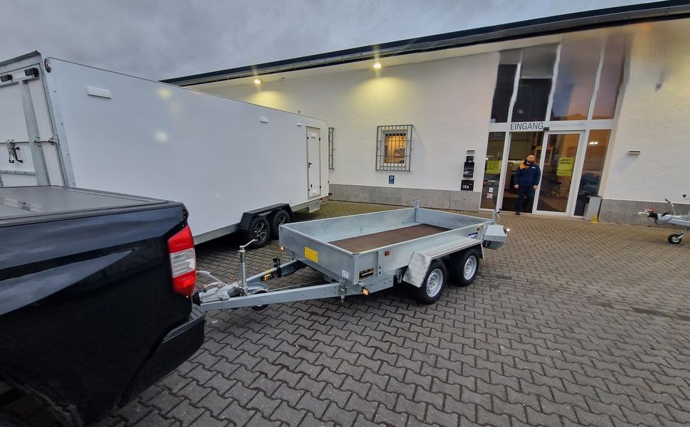 Variant Heckkipper Tieflader 3515 MT20 300x150x30cm Auffahrrampen Stützen Parabelfeder 3500kg