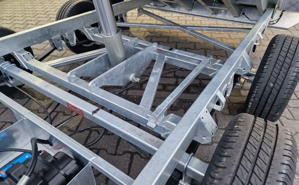 Variant Heckkipper Tieflader 3515 MT20 300x150x30cm Auffahrrampen Stützen Parabelfeder 3500kg
