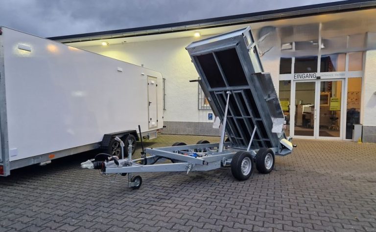 Variant Heckkipper Tieflader 3515 MT20 300x150x30cm Auffahrrampen Stützen Parabelfeder 3500kg
