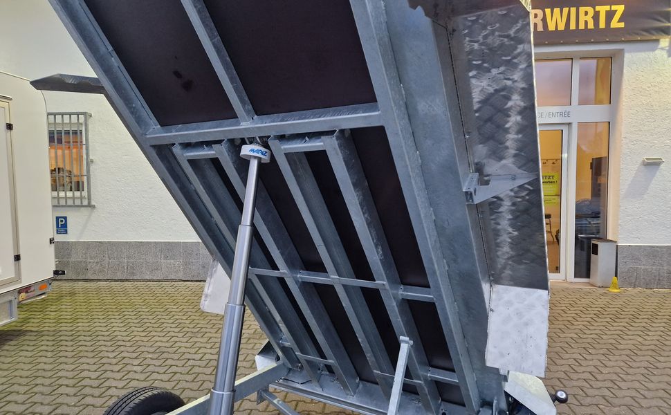 Variant Heckkipper Tieflader 3515 MT20 300x150x30cm Auffahrrampen Stützen Parabelfeder 3500kg