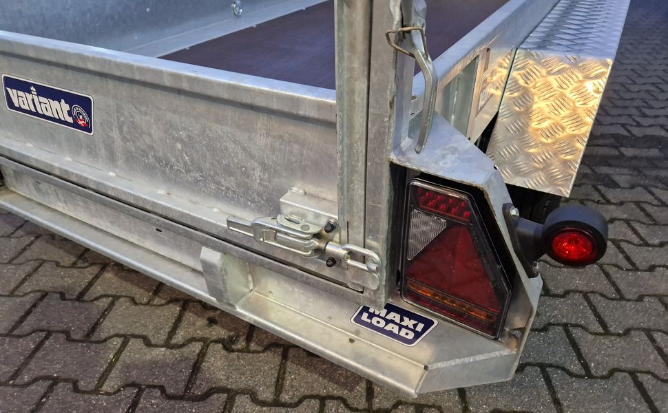Variant Heckkipper Tieflader 3515 MT20 300x150x30cm Auffahrrampen Stützen Parabelfeder 3500kg
