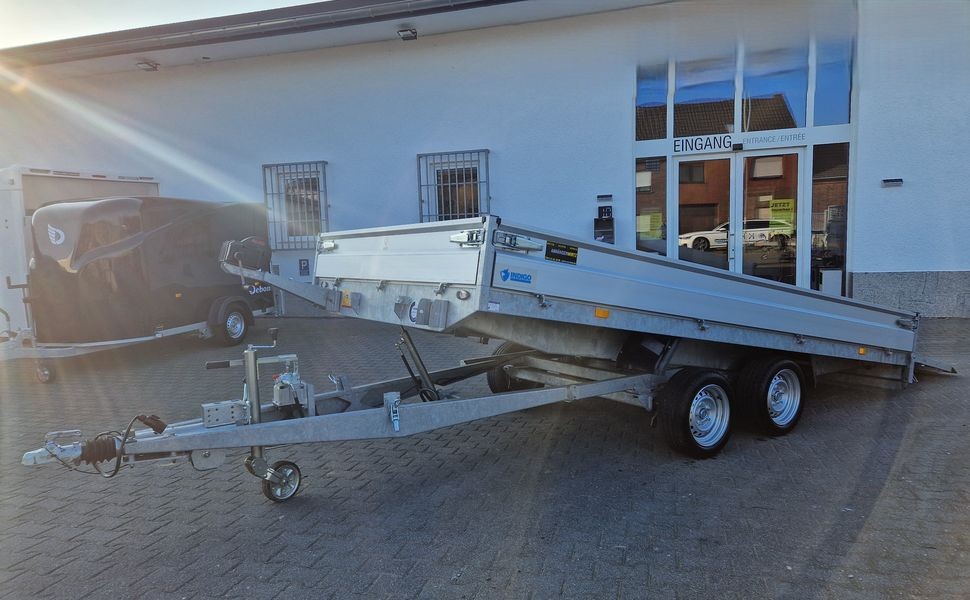 Hapert Indigo HT-2 405x201x30cm ankippbar Heckklappe Seilwinde 3500kg