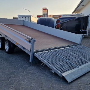 Hapert Indigo HT-2 405x201x30cm ankippbar Heckklappe Seilwinde 3500kg