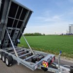 Brian James Trailer Tipper 526-4020 400x200x100cm Aufsatz elek. blackline LED Tridem 3500kg Aktion