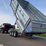 Brian James Trailer Tipper 526-4020 400x200x100cm Aufsatz elek. blackline LED Tridem 3500kg Aktion