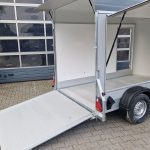 Cargo Roadster 500 312x167x199cm Sandwich Poly irongrey Seitenklappe Seitentür 2000kg Pullman 100km
