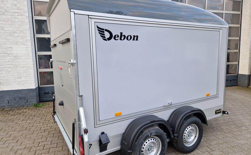 Cargo Roadster 500 312x167x199cm Sandwich Poly irongrey Seitenklappe Seitentür 2000kg Pullman 100km