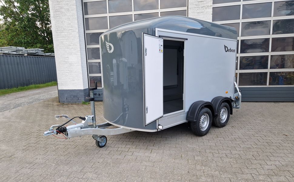 Cargo Roadster 500 312x167x199cm Sandwich Poly irongrey Seitenklappe Seitentür 2000kg Pullman 100km