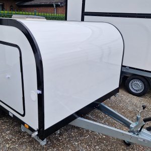 Mini Caravan Cargo Base Camp M+ wild 290cm Alufelgen 2 Fenster 100km/H 800kg