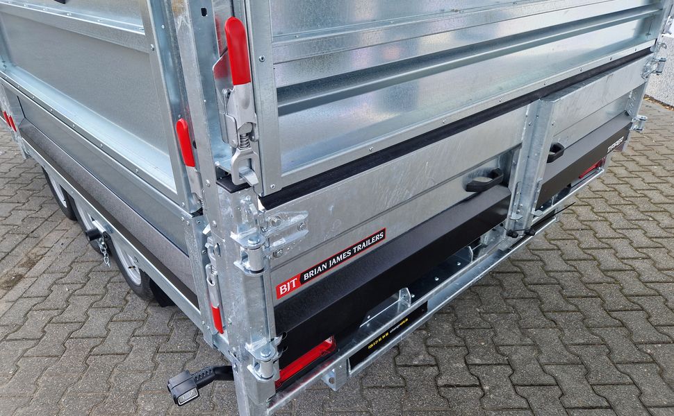 Brian James Trailer Tipper 526-4020 400x200x100cm Aufsatz elek. blackline LED Tridem 3500kg Aktion