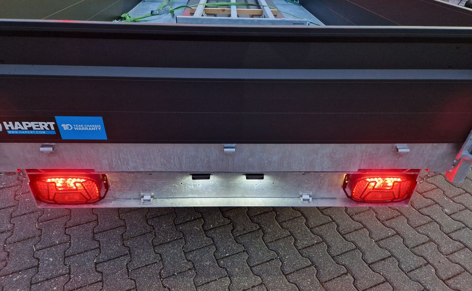 COBALT+ 335x180x40cm black +40cm hohe Aluwände Elektro Rampen Stützen Parabelfederung 3500kg