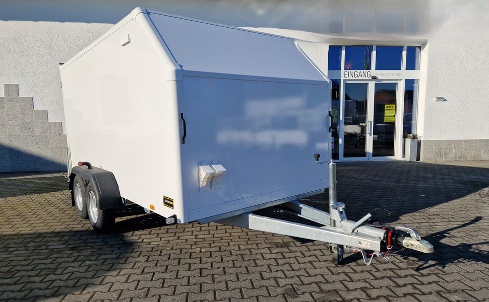 Kargo FS2740/180HTL 405x200x180cm GFK aero Zurrsystem LED Tieflader 100km/H (XL) 2700kg