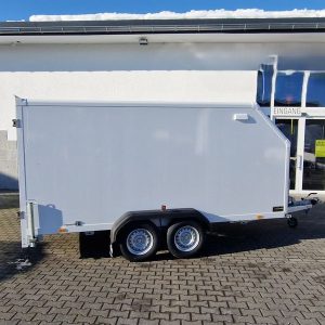 Kargo FS2740/180HTL 405x200x180cm GFK aero Zurrsystem LED Tieflader 100km/H (XL) 2700kg