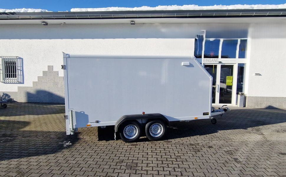 Kargo FS2740/180HTL 405x200x180cm GFK aero Zurrsystem LED Tieflader 100km/H (XL) 2700kg