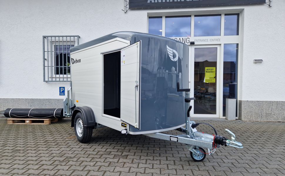 Roadster Sport C255 252x125x154cm aero Alu Poly irongrey Seitentür Rampekombi (S) 1300kg C255 Aktion