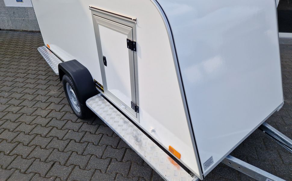 Kofferanhänger TF5 S Midi 300x110x90cm aero Seitentür IL 100km/H 750kg