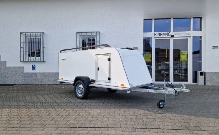 Kofferanhänger TF5 S Midi 300x110x90cm aero Seitentür IL 100km/H 750kg