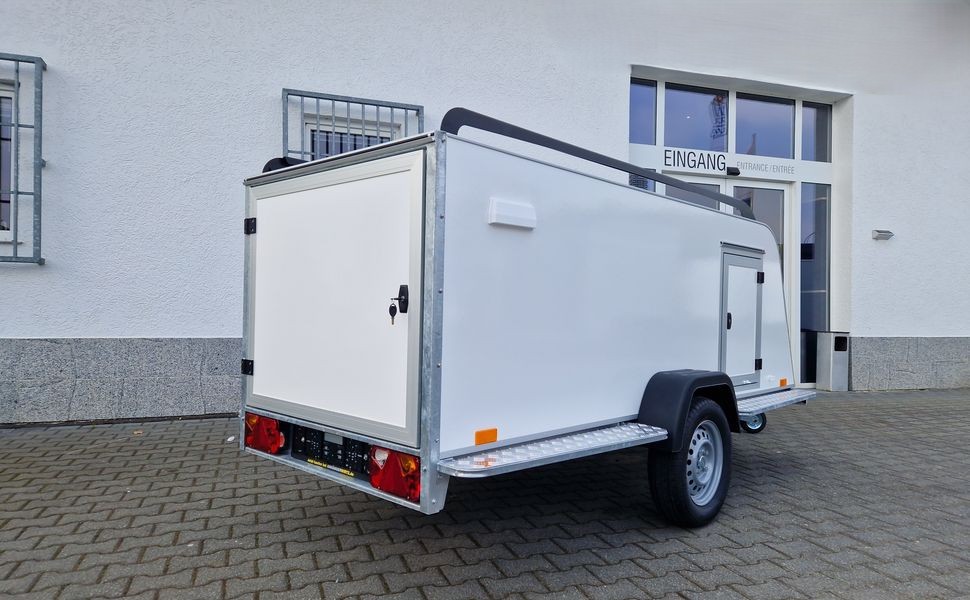 Kofferanhänger TF5 S Midi 300x110x90cm aero Seitentür IL 100km/H 750kg
