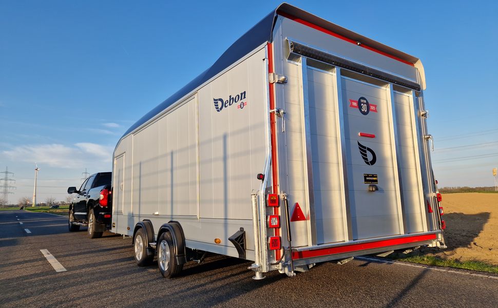 Cargo Roadster 2000 550x220x204cm Poly black Car Edition Pullman 3500kg Vollausstattung