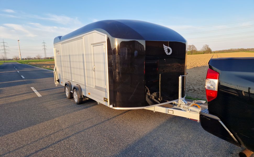 Cargo Roadster 2000 550x220x204cm Poly black Car Edition Pullman 3500kg Vollausstattung