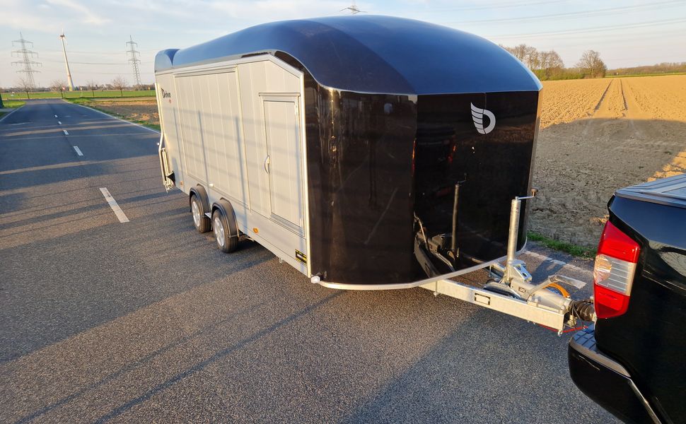 Cargo Roadster 2000 550x220x204cm Poly black Car Edition Pullman 3500kg Vollausstattung
