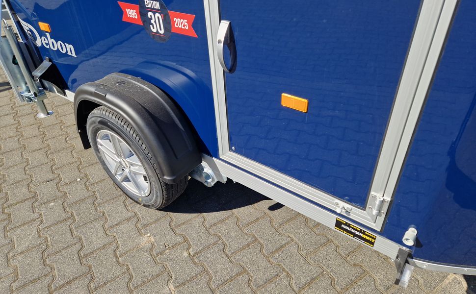 Debon Cargo 1300 300x152x168cm royal blau Seitentür Alufelgen Pullman 1300kg 100km/H