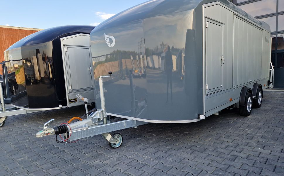 Cargo Roadster 2000 550x220x204cm Poly irongrey Car Edition Pullman 3500kg Vollausstattung