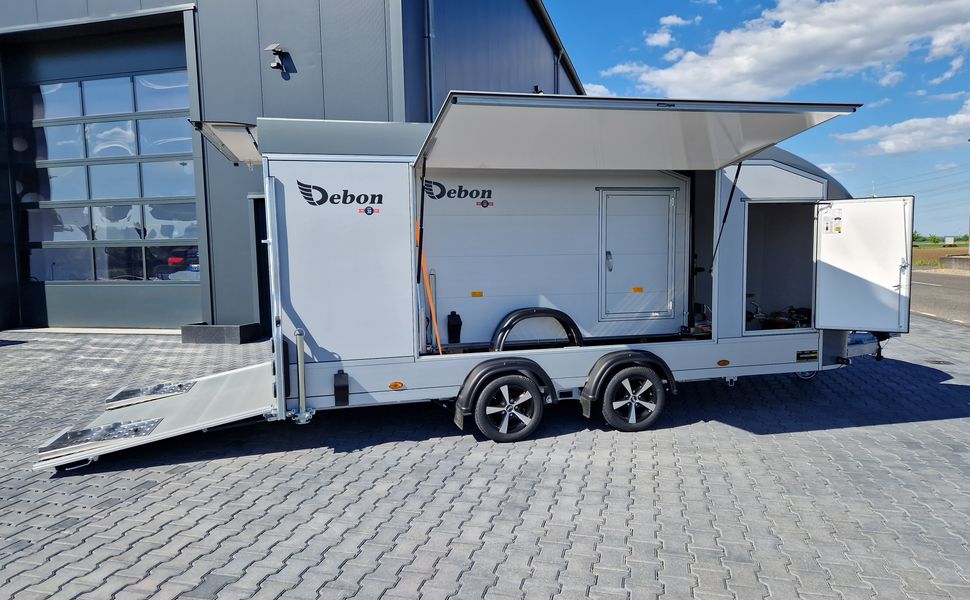 Cargo Roadster 1000 480x200x206cm Poly grey Seitenklappen Premium Car Pullman 3500kg 100km/H 2026