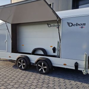 Cargo Roadster 1000 480x200x206cm Poly weiß Seitenklappen Premium Car Pullman 3500kg 100km/H 2026
