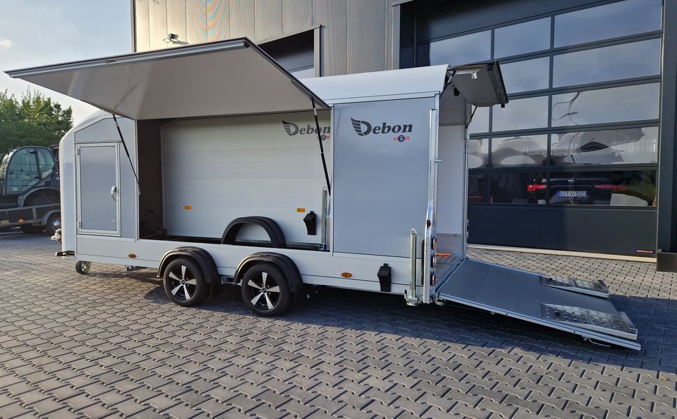 Cargo Roadster 1000 480x200x206cm Poly weiß Seitenklappen Premium Car Pullman 3500kg 100km/H 2026