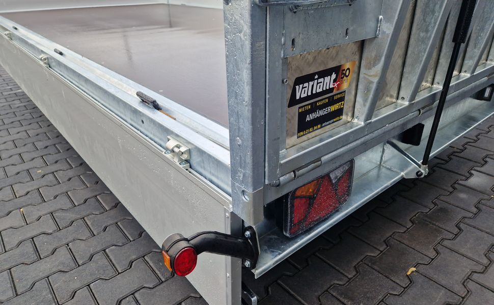 Variant Maschinentransporter 3553 UX Maxi LOAD 520 blackline LED Tridem Parabel 3500kg