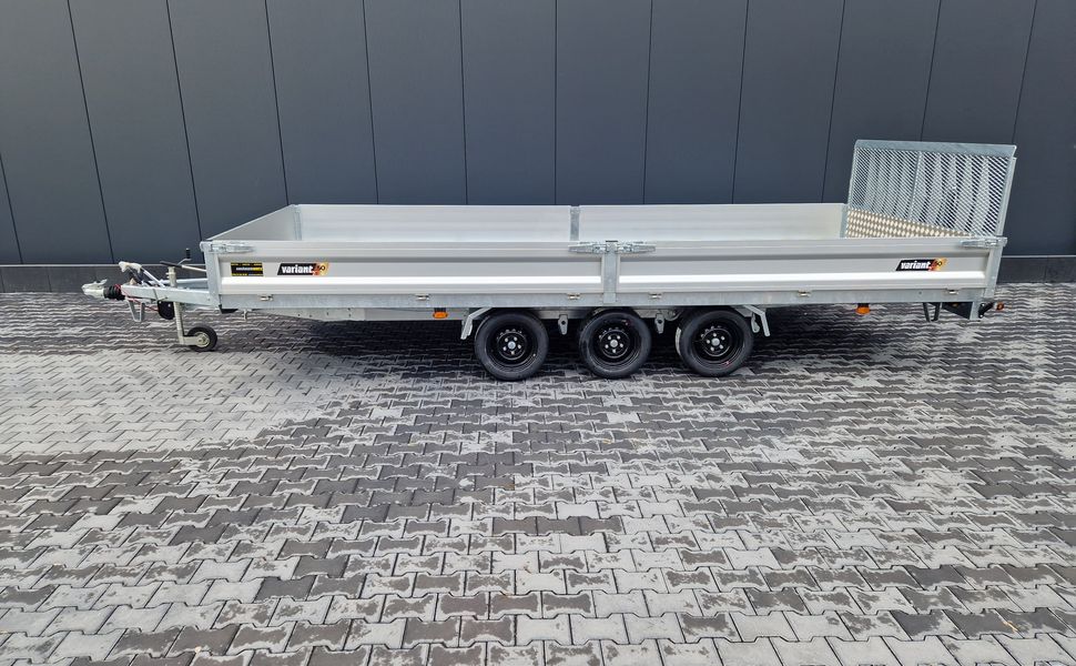 Variant Maschinentransporter 3553 UX Maxi LOAD 520 blackline LED Tridem Parabel 3500kg