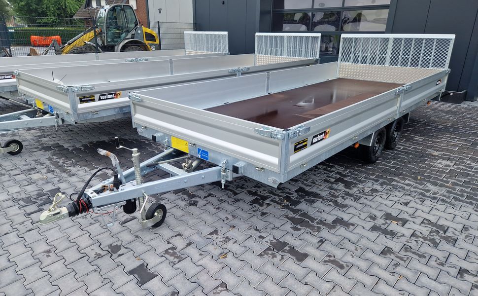 Variant Maschinentransporter 3552 UX Maxi Load 520x210x30cm Tandem Parabelfederung LED 3500kg