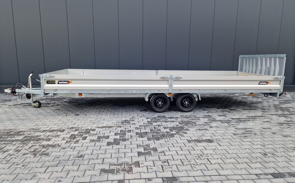 Variant Maschinentransporter 3562 UX Maxi Load 620x210x30cm LED Felgen black 3500kg