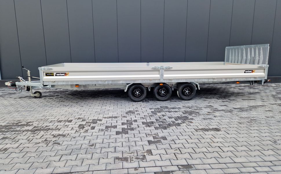 Variant Maschinentransporter 3563 UX Maxi Load 620x210x30cm LED Tridem Parabel black 3500kg