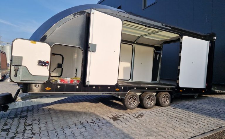 BJT Race Transporter 7 397-5523-35-3-10-B 550×230 cm black RR Tridem Alufelgen 3500