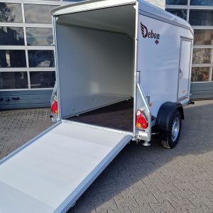 Roadster Sport C255 252x125x154cm aero Sandwich Poly weiß Seitentür Rampekombi (S) 1300kg