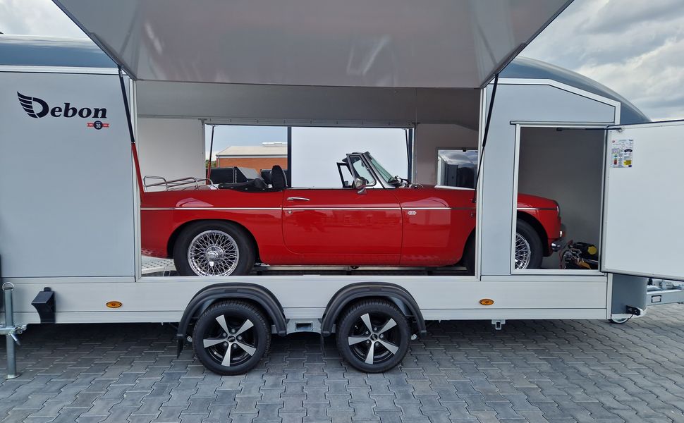 Cargo Roadster 1000 480x200x206cm Poly grey Seitenklappen Premium Car Pullman 3500kg 100km/H 2026