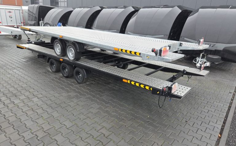 Cartrailer Expert 3560 easyload black 600x216cm hydr. kippbar Winde Resrad Tridem 10″ 100km/H 3500kg