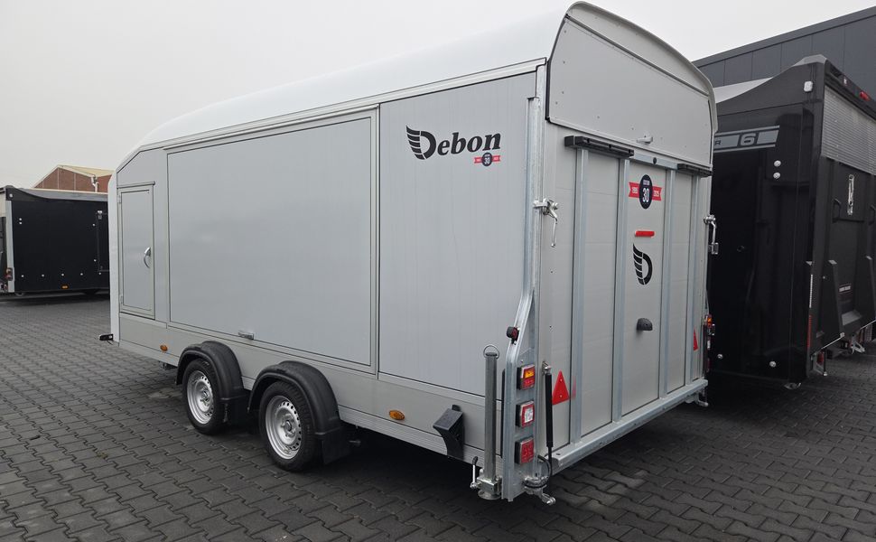 Cargo Roadster 1000 480x200x206cm Poly weiß Seitenklappen & Tür ASR Car Pullman 100km/H 3500kg