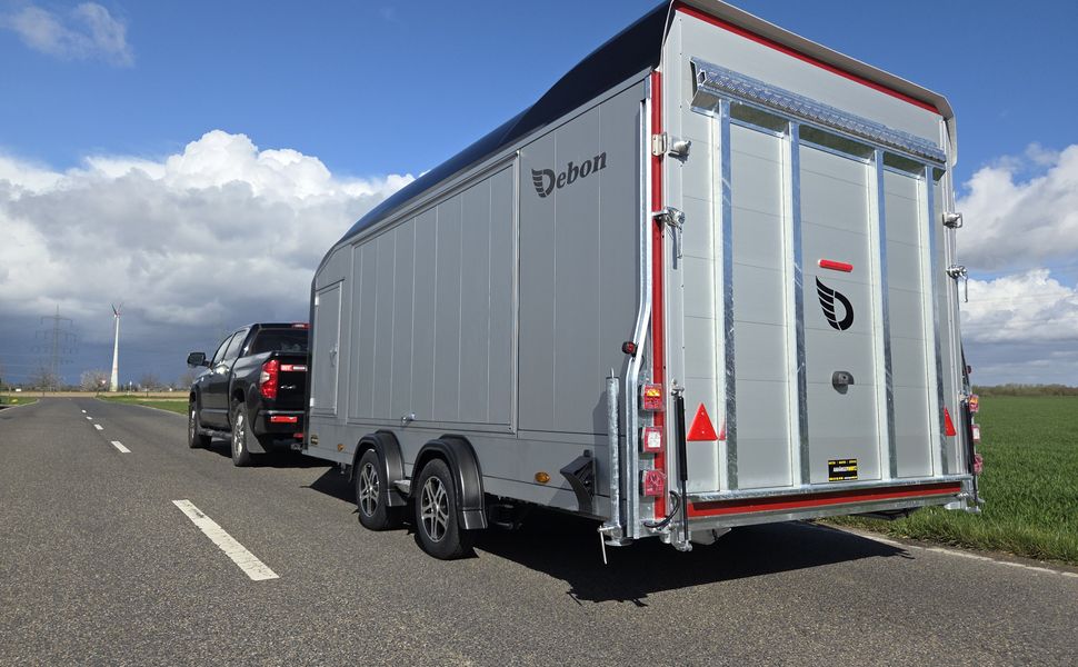 Cargo Roadster 1000 pro 480x200x204cm Alu Poly black Premium Car 3500kg Pullman 100km/H