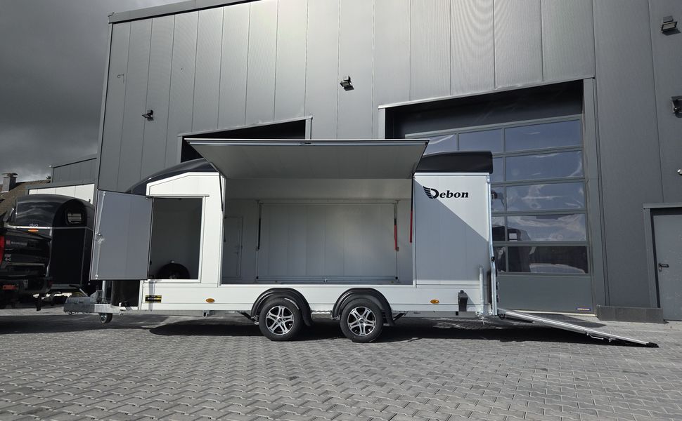 Cargo Roadster 1000 pro 480x200x204cm Alu Poly black Premium Car 3500kg Pullman 100km/H