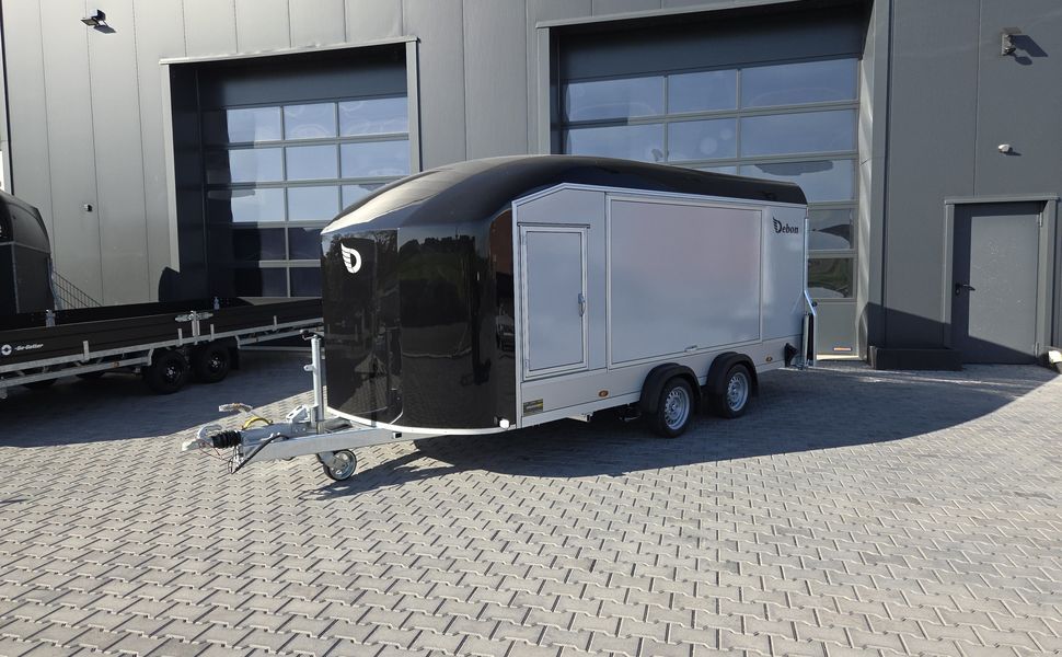 Cargo Roadster 1000 480x200x206cm Poly black Seitenklappen Seitentüren Rampe Pullman 100km/H 3500kg