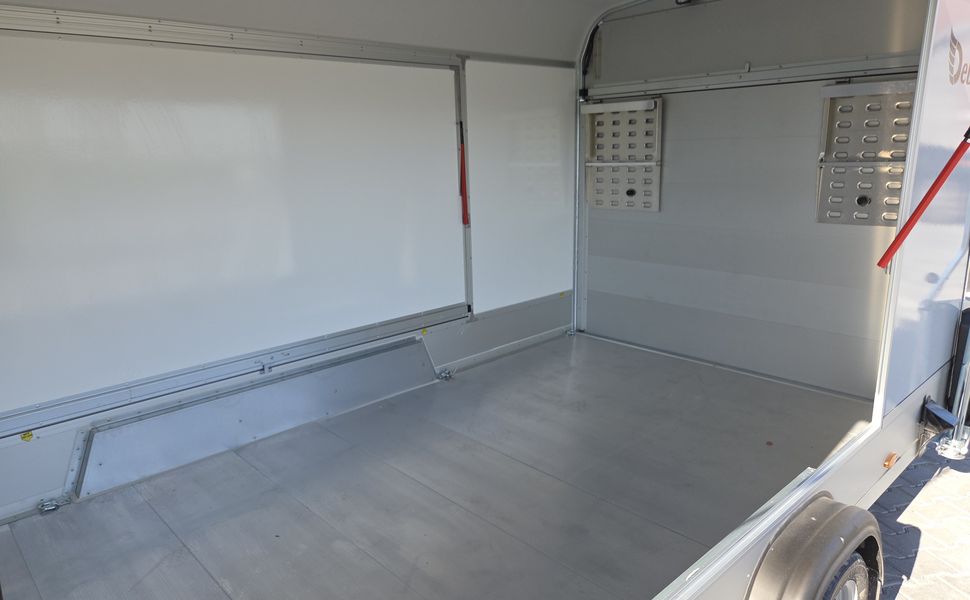 Cargo Roadster 1000 480x200x206cm Poly black Seitenklappen Seitentüren Rampe Pullman 100km/H 3500kg