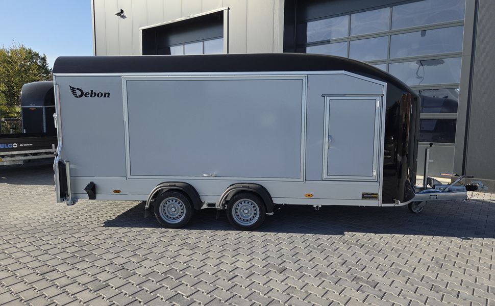 Cargo Roadster 1000 480x200x206cm Poly black Seitenklappen Seitentüren Rampe Pullman 100km/H 3500kg