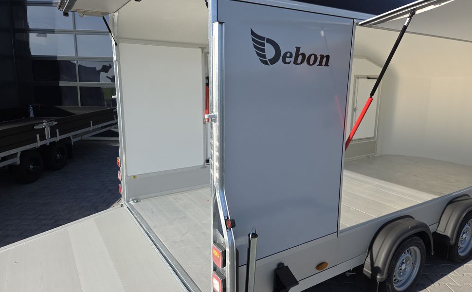 Cargo Roadster 1000 480x200x206cm Poly black Seitenklappen Seitentüren Rampe Pullman 100km/H 3500kg